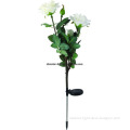 solar garden lighting ,solar light for garden,flower chrysanthemum solar LED garden light, solar light with flower pot